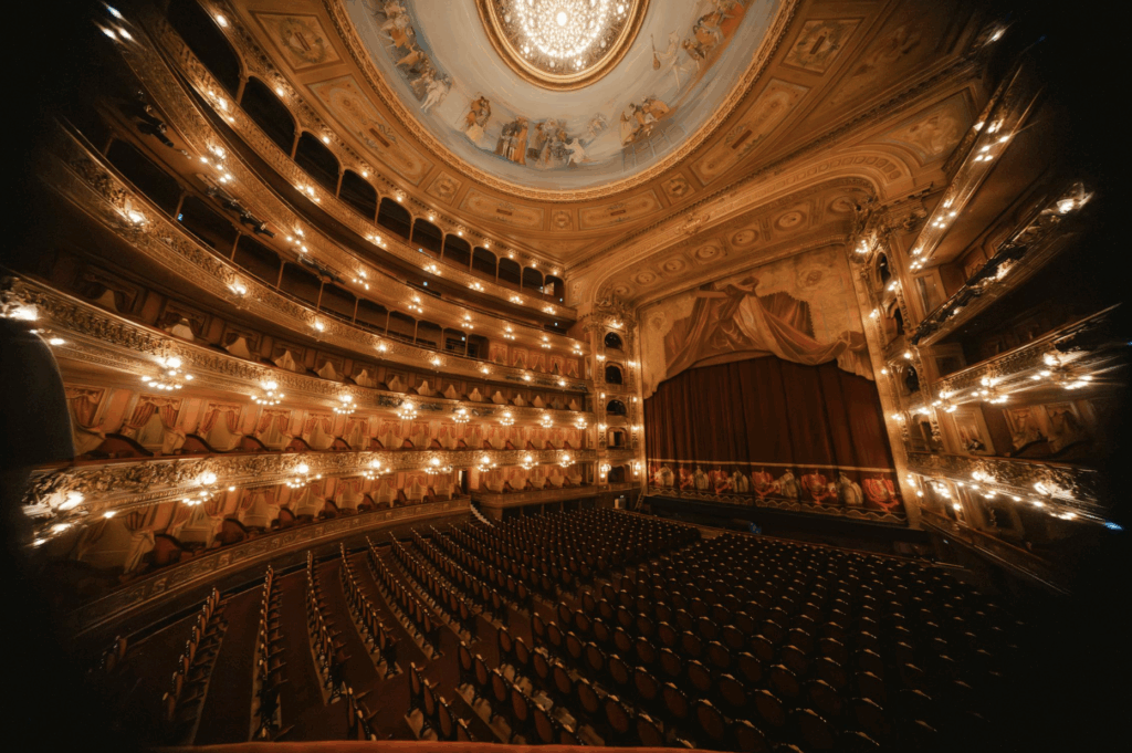 Interior of the Teatro Colon, Buenos Aires