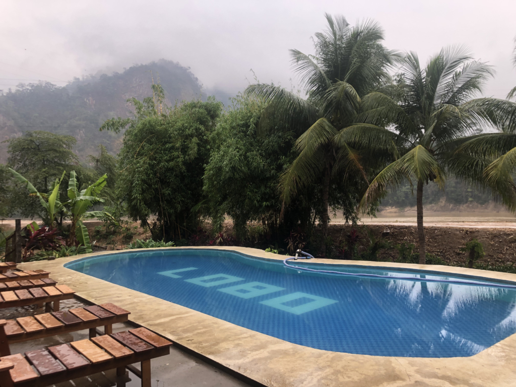 Hostel with swimming pool in Bolivia