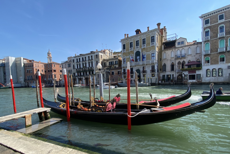 Gondola from Venice, in Europe