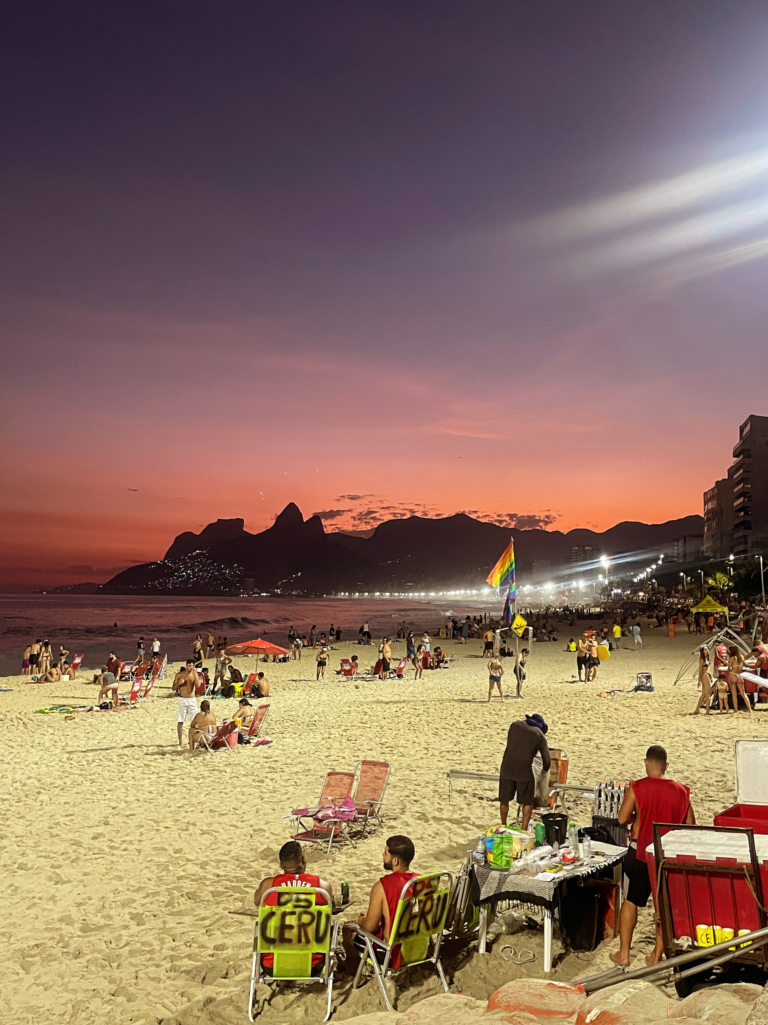 Rio de Janeiro at sunset