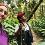 Selfie with my guide in the Amazon jungle